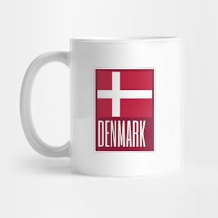 Denmark Country Symbols Mug